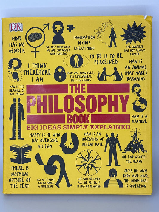 The Philosophy Book: Big Ideas Simply Explained (DK Big Ideas) actual front cover used books