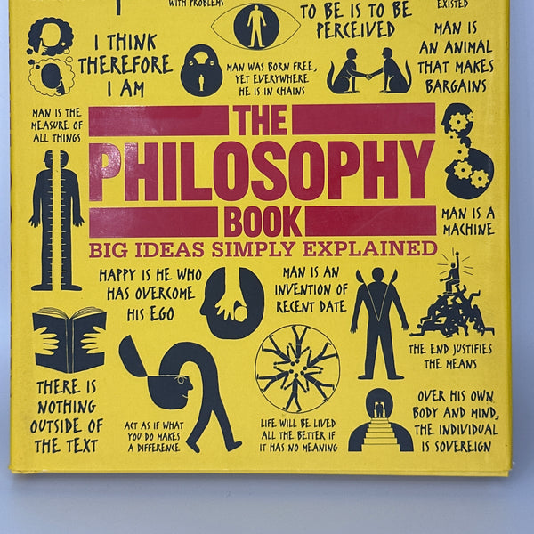 The Philosophy Book: Big Ideas Simply Explained (DK Big Ideas) actual front cover used books