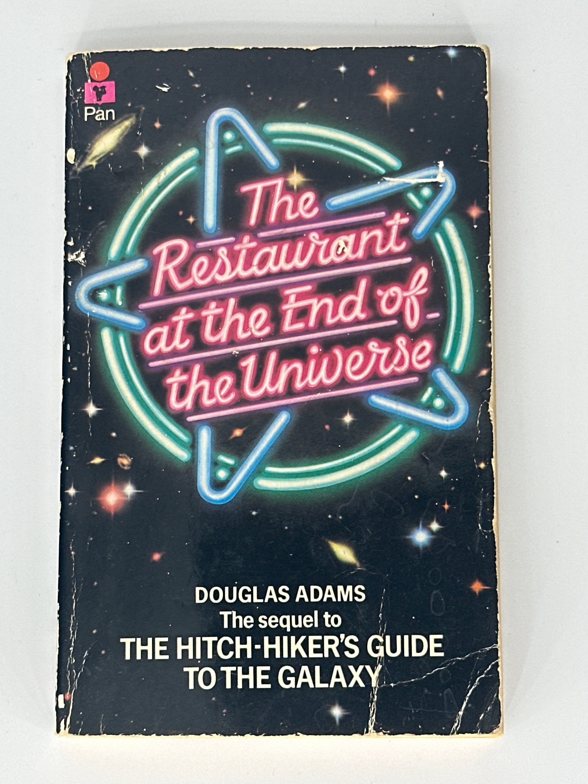 Douglas Adams The Restaurant at the End of the Universe front cover image