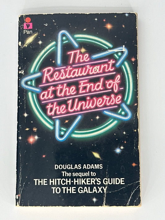 Douglas Adams The Restaurant at the End of the Universe front cover image