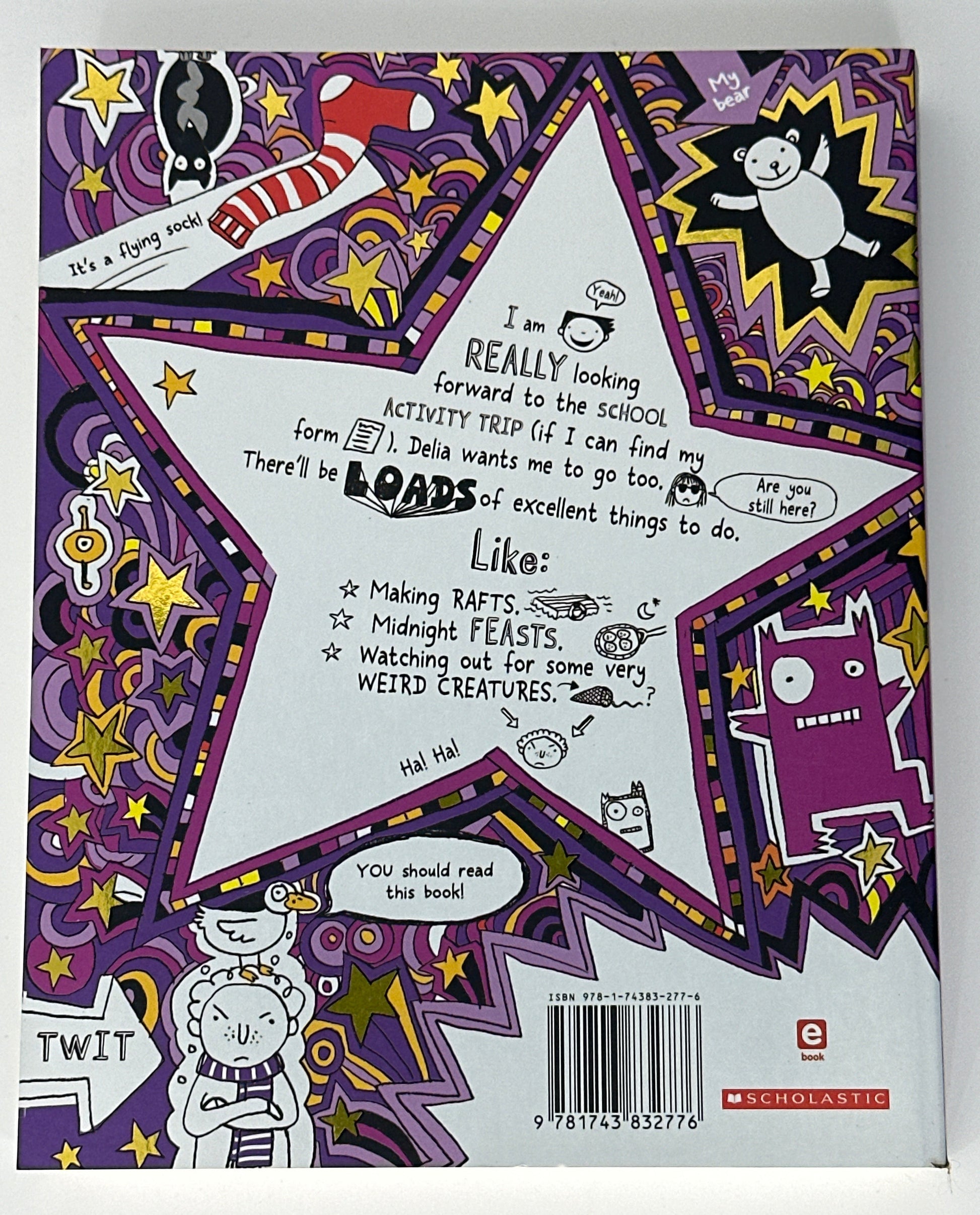 Liz Pichon Tom Gates is Absolutely Fantastic (at Some Things) (Tom Gates 5) back cover used books