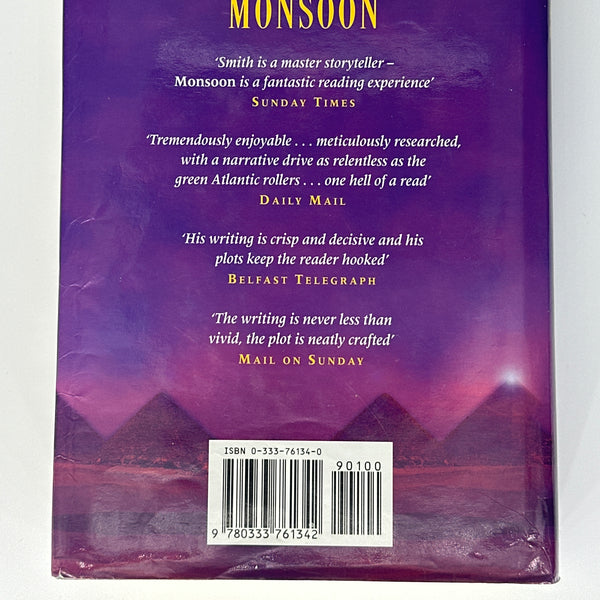 Wilbur Smith Warlock back cover image