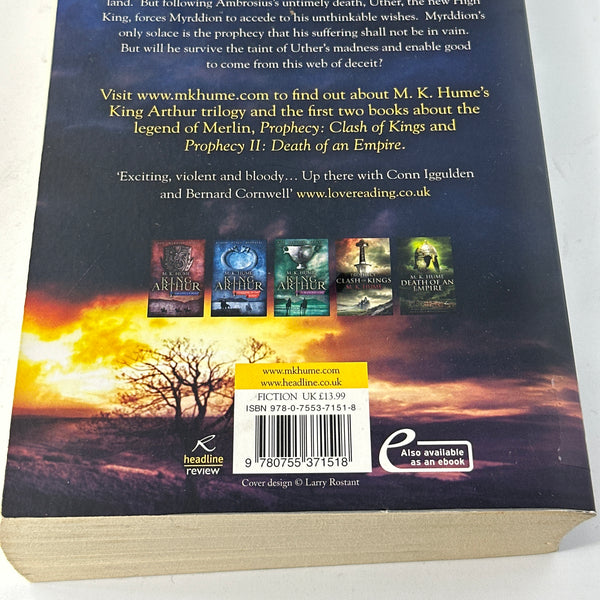 MK Hume Web of Deceit back cover image