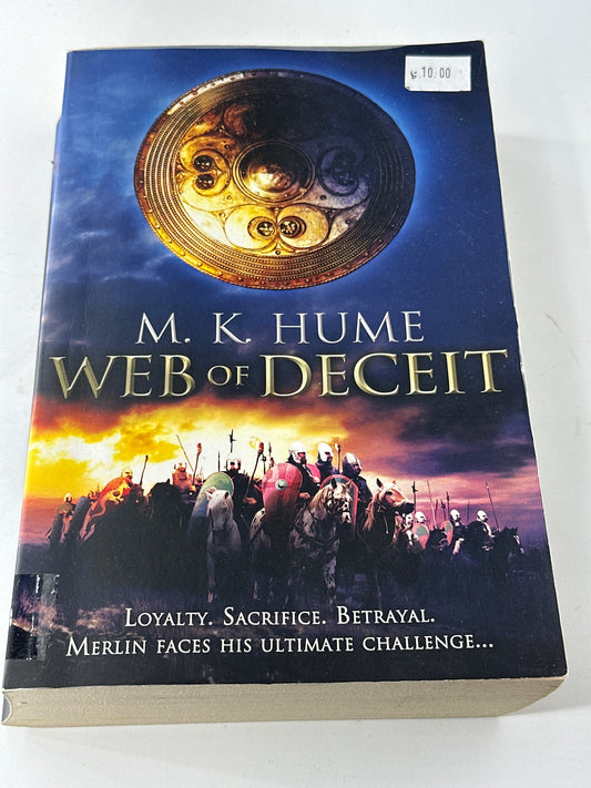 MK Hume Web of Deceit front cover image