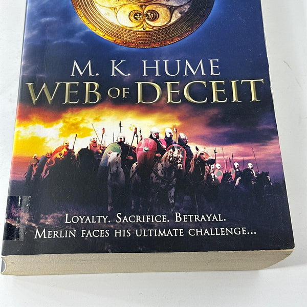 MK Hume Web of Deceit front cover image