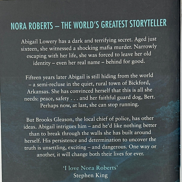 Nora Roberts Witness back cover used books