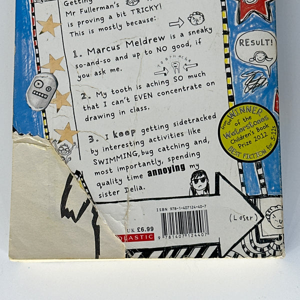 Tom Gates excellent excuses (and other good stuff). by liz pichon back cover used books