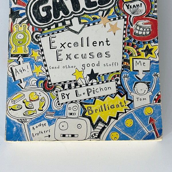 Tom Gates excellent excuses (and other good stuff). by liz pichon front cover used books